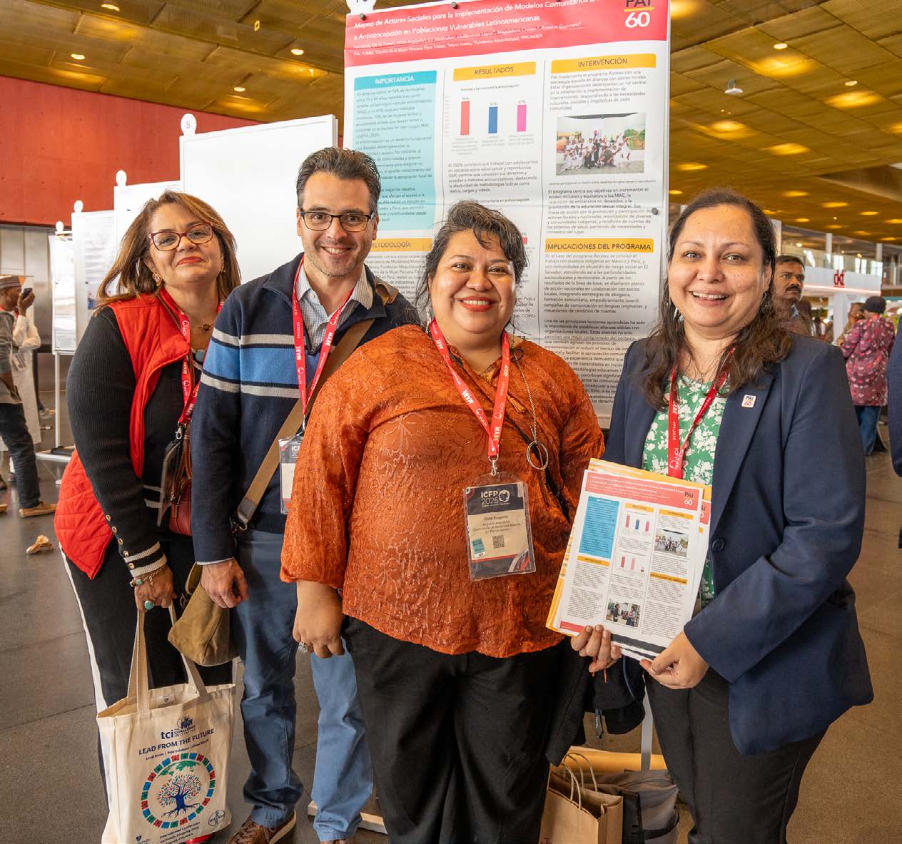 PAI and partner research posters at the 2025 International Conference on Family Planning