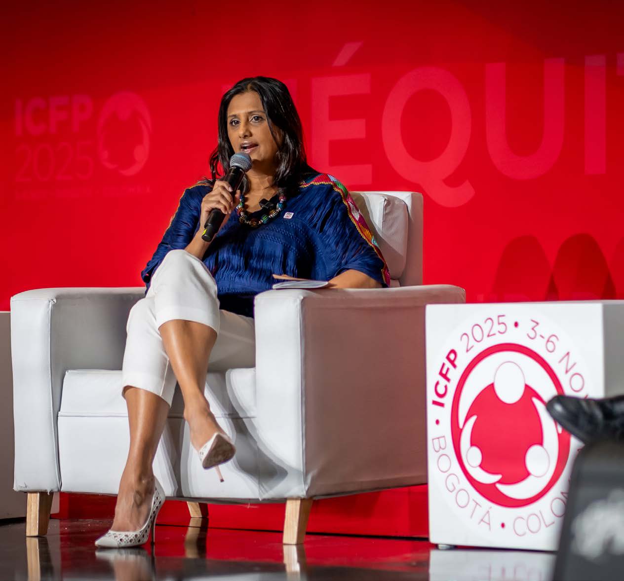 PAI leadership speaking during a 2025 ICFP spotlight session